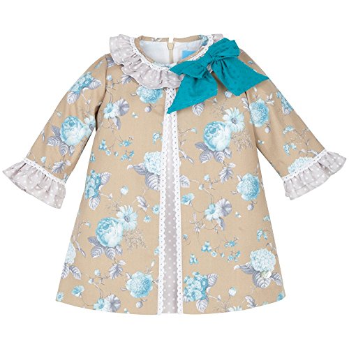 TARTALETA Vestido Jade EVASE, Ocre, 6 AÑOS para Niñas