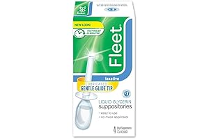 Fleet Liquid Glycerin Suppositories for Constipation Relief