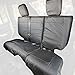 Rugged Ridge 13266.08 Ballistic Seat Cover, Rear, Black; 11-18 Jeep Wrangler JKU, 4 Door