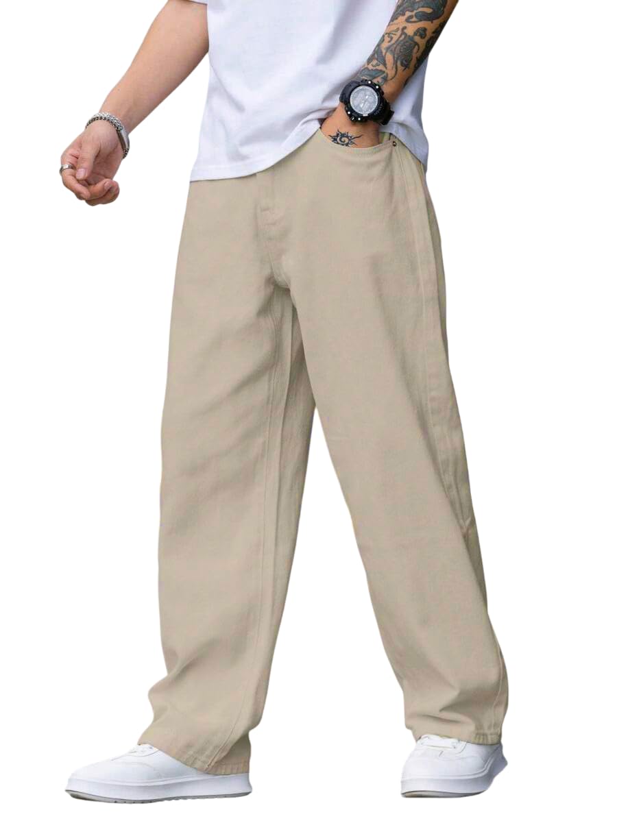 RAGZO Baggy Loose Fit Jeans Pant for Men || Jeans for Men
