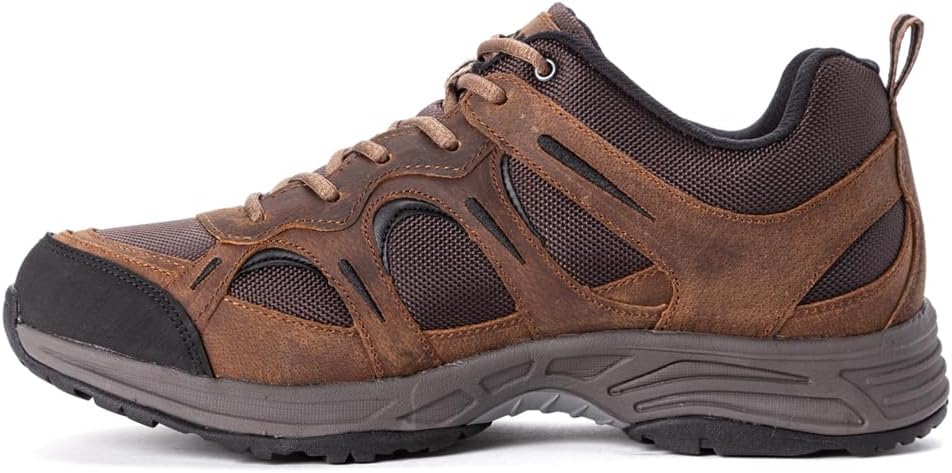 Propet Mens Connelly Hiking Hiking Sneakers Shoes - Brown - Size 11.5 3E
