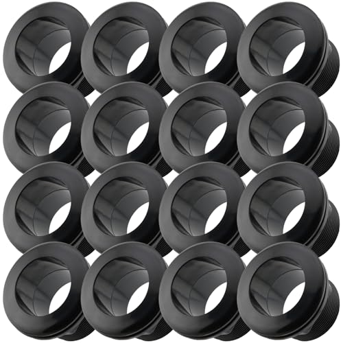 2 Inch Bulkhead Fitting 16 Pack, Heavy Duty Slip x Slip Tank Adapter, Durable Water Tank Connector for Aquariums, Rain Barrels, Hydroponics, Reservoirs, Ponds & Irrigation Systems - Best Bulkheads