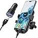 Support Telephone Voiture Grille Aeration + 30W Chargeur Voiture Rapide QC3.0 + Cable pour Samsung S21 S20 Plus Ultra FE A52 A72 A32 A51 A71 5G,Xiaomi Redmi Note 10 9 Pro,VW Polo/Golf 6 7/Tiguan/T5/T6
