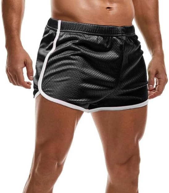 AIMPACT Mens Running Shorts Breathing Workout Gym Booty Short Shorts - Image 2