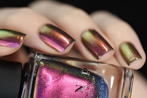 Image of ILNP Cameo (H) - Pink, Purple, Copper, Gold, Green Holographic Ultra Chrome Nail Polish