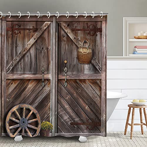 RosieLily Stall Duschvorhang, 91 x 183 cm (B x H), kleiner Duschvorhang,...