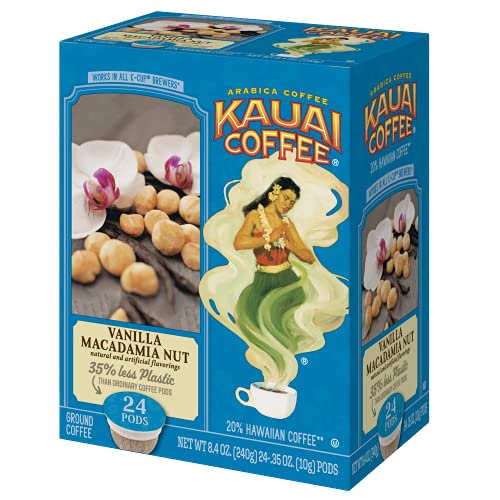 Kauai Coffee OZJONG Vanilla Macadamia Nut Medium Roast- Compatible With Keurig Pods K-Cup Brewers thumb #7