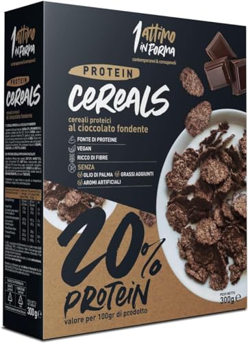 1 Attimo In Forma | Cereali Proteici 20% Cioccolato Fondente