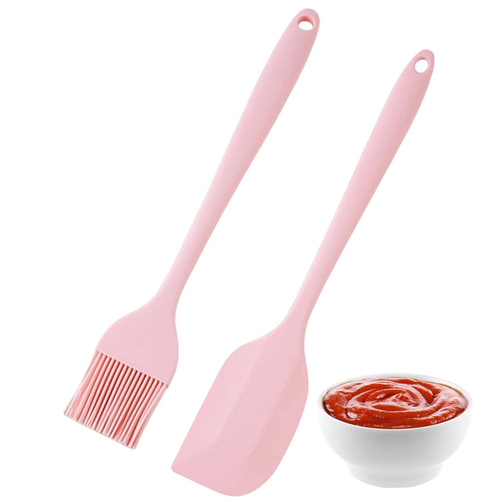 Rascador de cepillo de aceite de silicona, raspador de silicona para panqueques | Pincel resistente a la temperatura para panqueques, cepillo de aceite para bbq para postres de cocina Pologmase