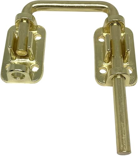 Cerradura de bucle para puerta corrediza, seguridad para el hogar, puertas de patio, pestillo de seguridad de construcción fundido a presión, perno