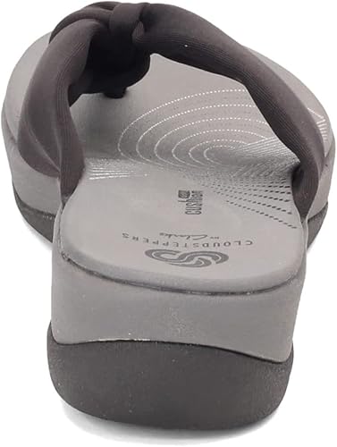 Miniatura 6 de Clarks Arla Glison - Sandalias para mujer Aqua Textile With Pink Flamingos, Black Fabric, Black/Grey Floral Textile, Black/White, Blue Floral