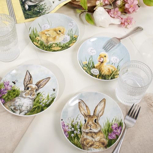 Primitives-by-Kathy-Spring-Friends-Plate-Set Primitives by Kathy Spring Friends Plate Set