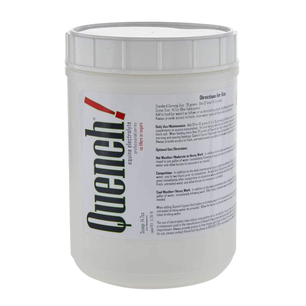 Horse Tech 17168-1 Quench! Electrolito para caballos 4 libras