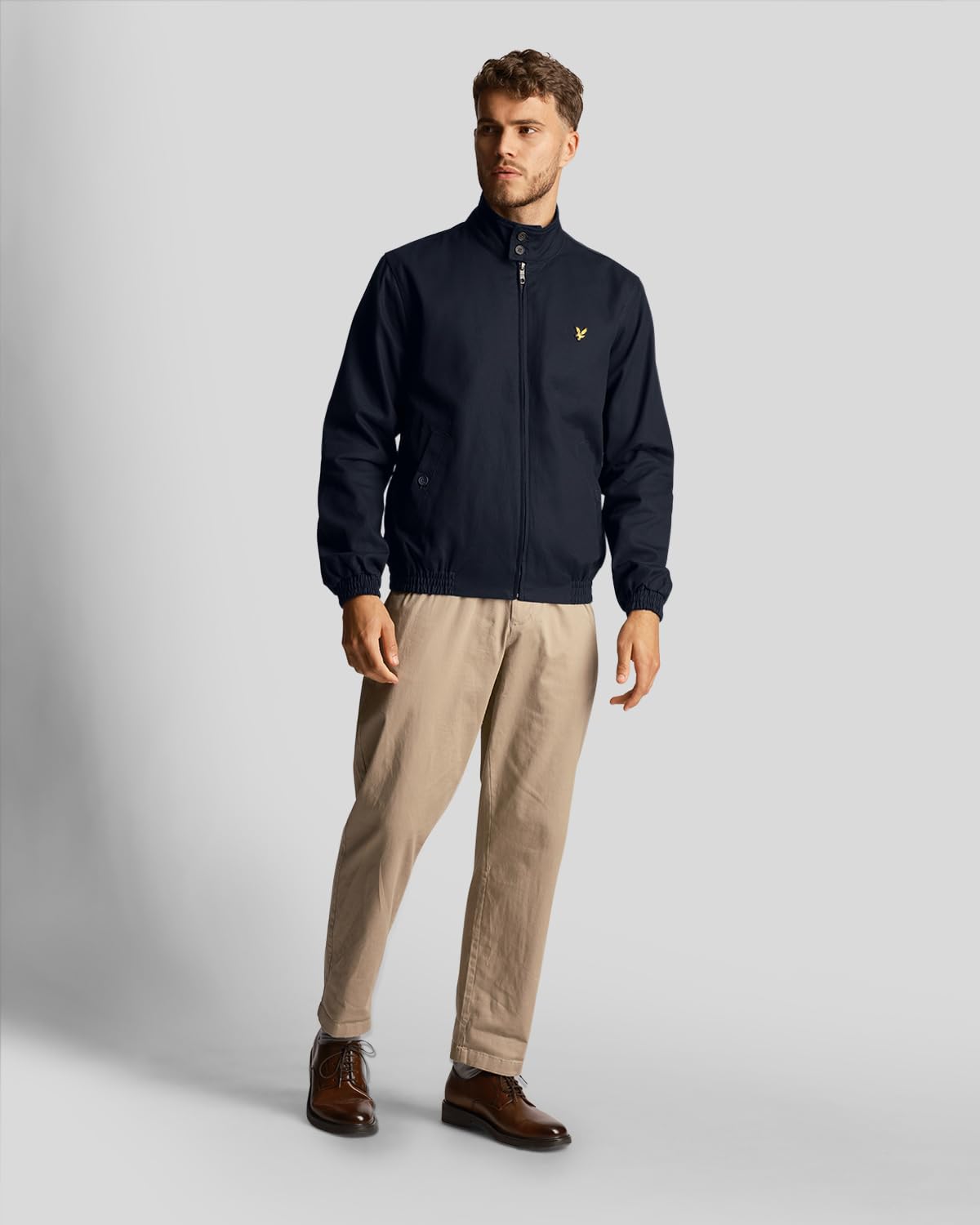 Lyle & Scott Jk462vc-z273 Kurtki Lekkie Mezczyzni Marine Kurtki Krótkie Outerwear