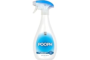 Pooph Pet Odor Eliminator Spray for Removing Cigarette Smoke Odor