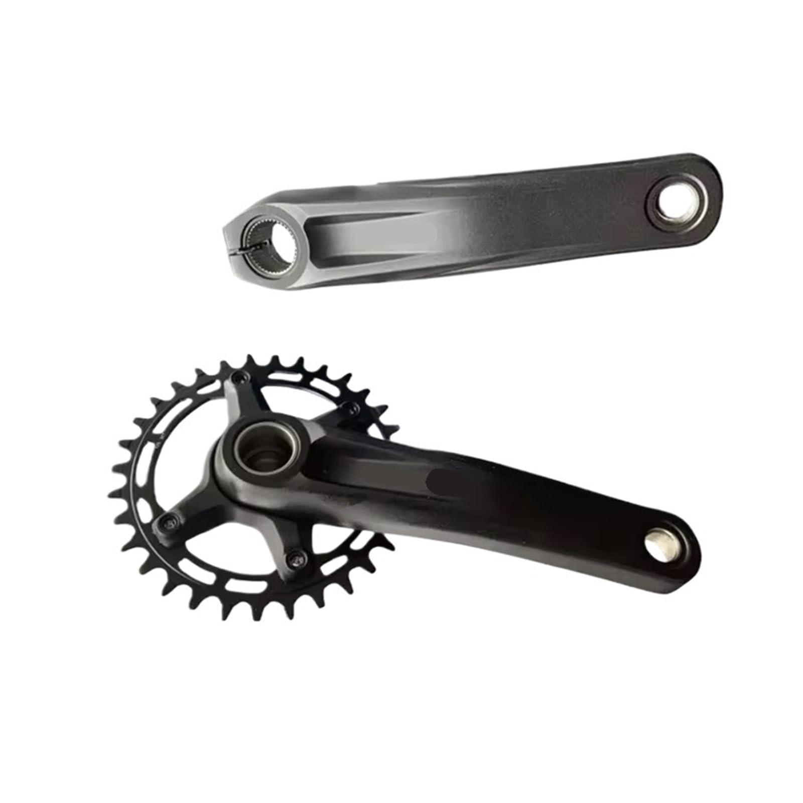 Compatibile con Il Kit Guarnitura Shimano 1x12 MTB | Guarnitura MTB 1x12 MT510 M6100 170/175mm 32T/34T adatta al movimento centrale BB52 MT500