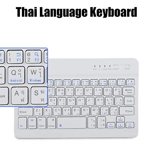 Teclado Bluetooth Ultra Slim Oumij Conectividad Bluetooth miniatura 5