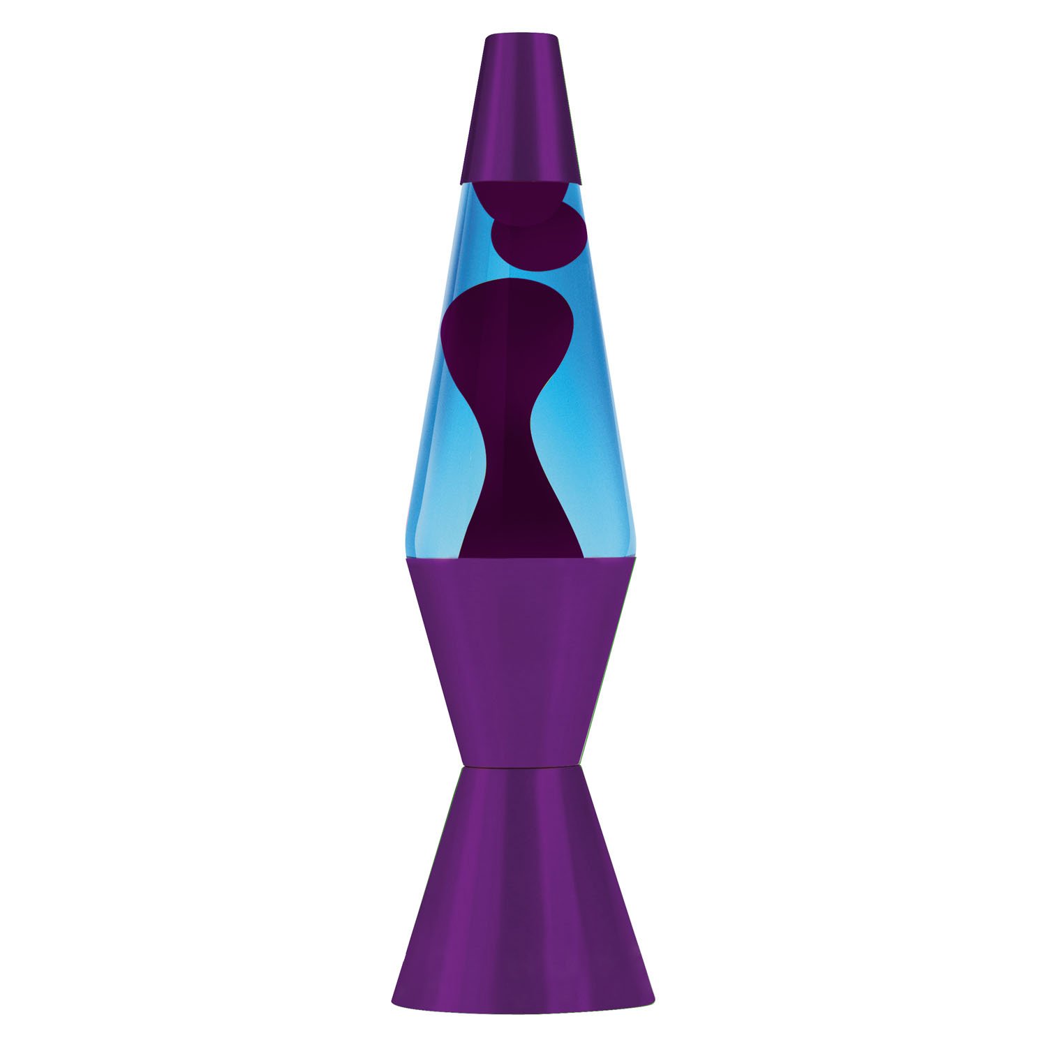 Lava Lite 4221 Mega Lava Lamp, 17" x 4.5" x 4.5", Purple Base/Purple Wax/Blue Liquid