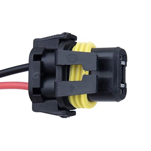 Miniatura 4 de BlyilyB Paquete de 4 adaptadores 9005 9006 HB3 HB4 hembra de arnés de cableado para faros antiniebla