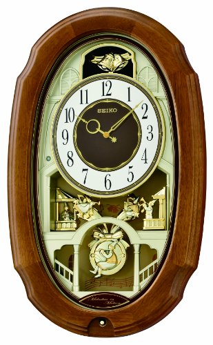 Seiko QXM479BRH Melody in Motion Clock