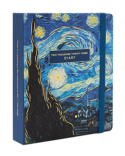 Agenda 2023 semana vista Premium Starry Night by Vicent Van Gogh - Agenda anual 2023 - Kokonote agenda 2023 - Agenda semana vista 2023 │ Agenda escolar 2022-2023 - Agenda semanal - Papeleria bonita