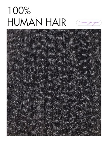 Image of LUVME HAIR 5X5 Lace All-Day Comfort Water Wave Deep Wave Lace Front Wigs Human Hair Curly Hair Glueless wigs human hair pre plucked pre cut lace closure wigs frontal wigs human hair 18 Inches