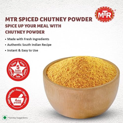 Image of MTR Idli /Dosa /chilly Chutney Powder 200g (Pack of 3)