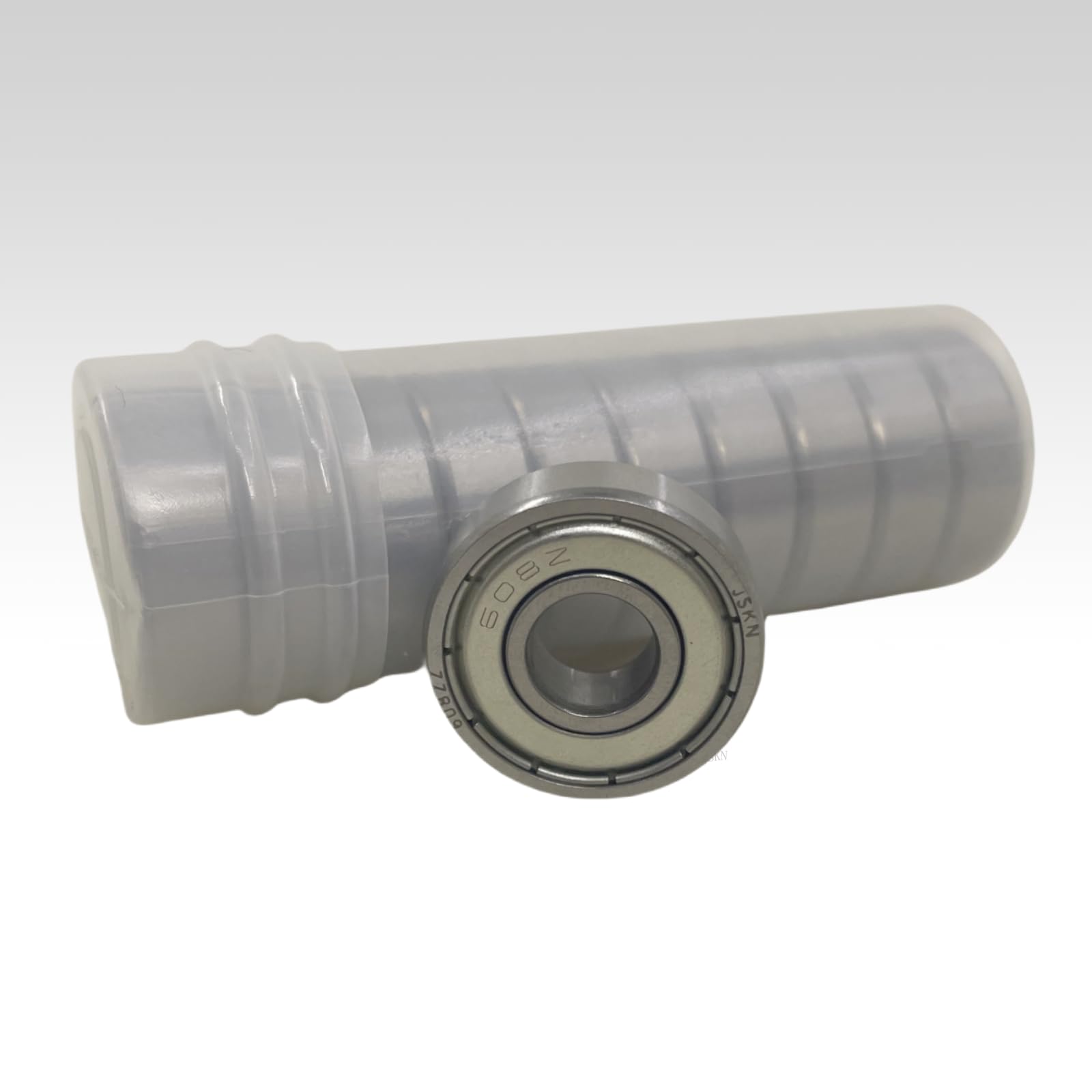Lot de 20 roulements à billes 608ZZ - 8 x 22 x 7 mm - Bimétalliques scellés - Micro rainure profonde - Convient pour les rouleaux de skateboard, imprimantes 3D, etc