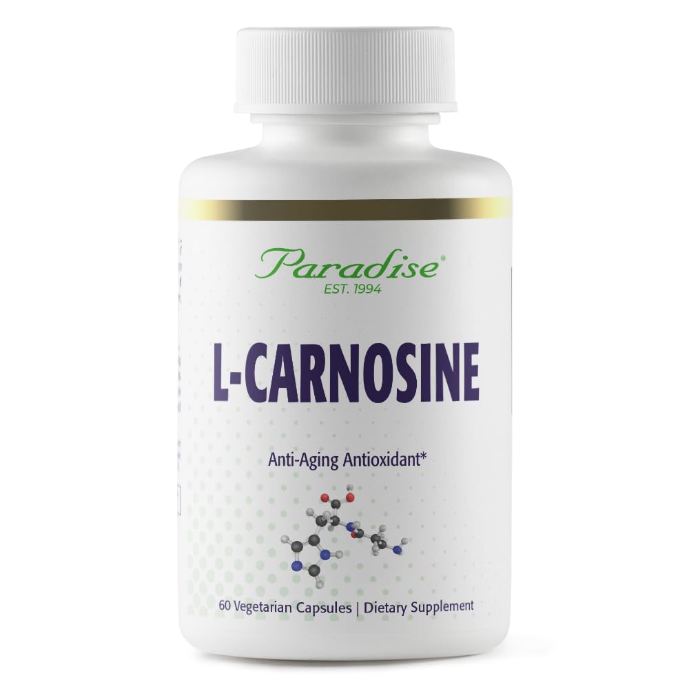 Paradise Herbs, L-Carnosine, 60 Veggie Caps