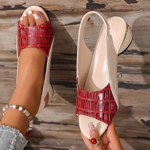 Chaussure de réflexologie blanche avec semelle compensée ultra douce - 4