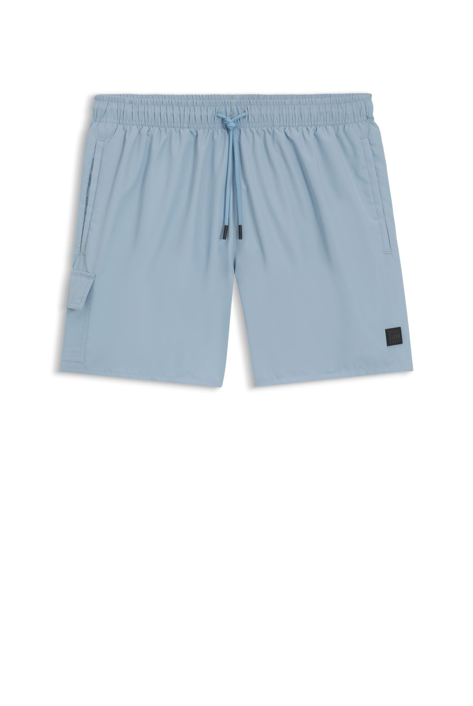 BOSS Herren Dive Badeshorts mit Cargo-Tasche und Logo-Aufnäher