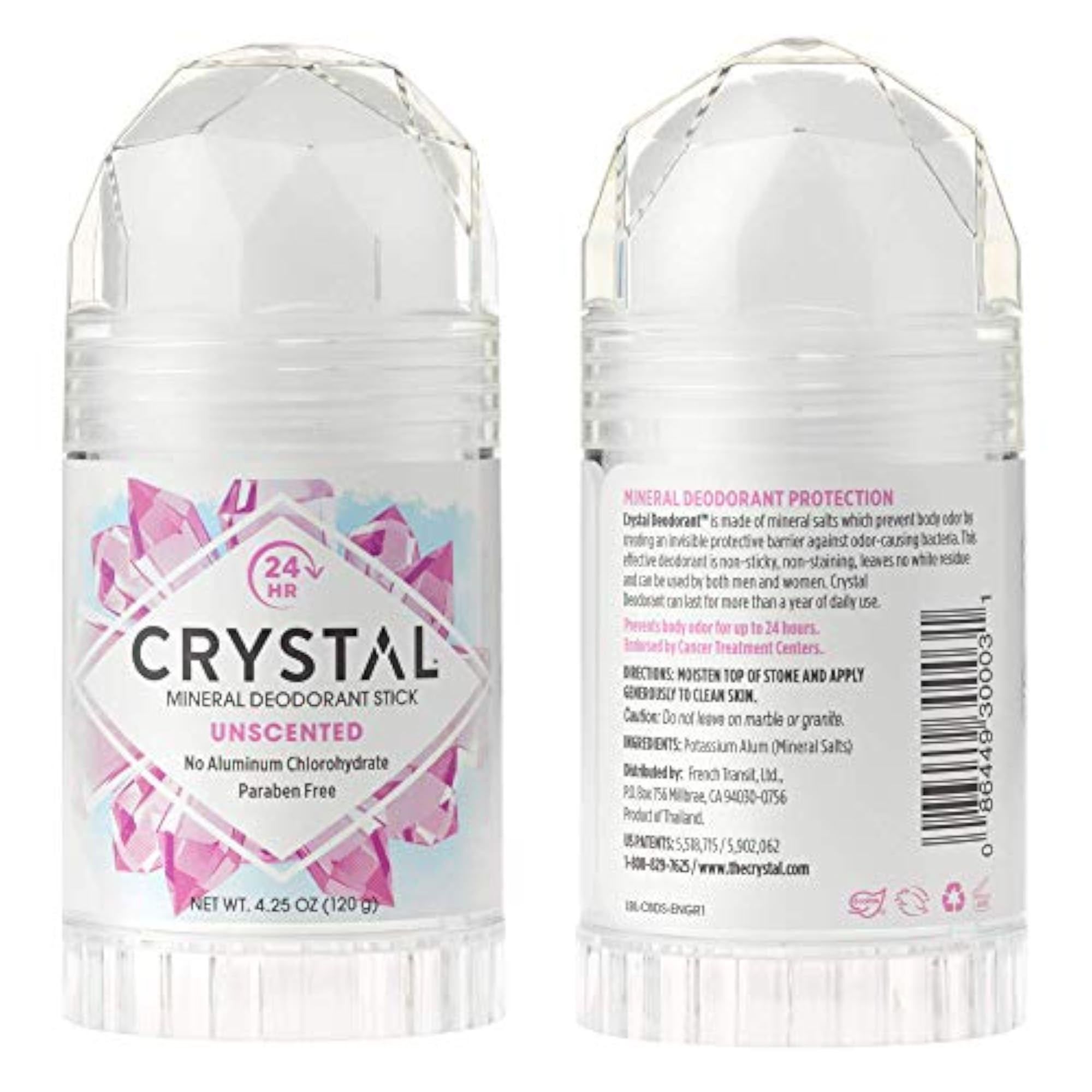 Deodorant Stick 4.25oz, 2 Pack