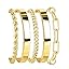 Gold-cuff set