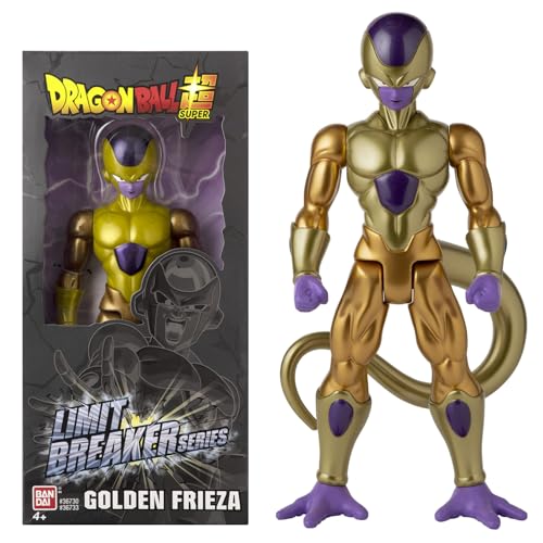 BANDAI - Dragon Ball Super - Figurine Géante Limit Breaker 30 cm - Golden Freezer - Licence Officielle Dragon Ball - Grande Figurine Frieza articulée de Collection -...