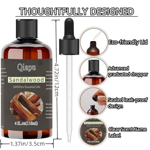 Aceite Esencial Natural de Sándalo para Aromaterapia miniatura 2