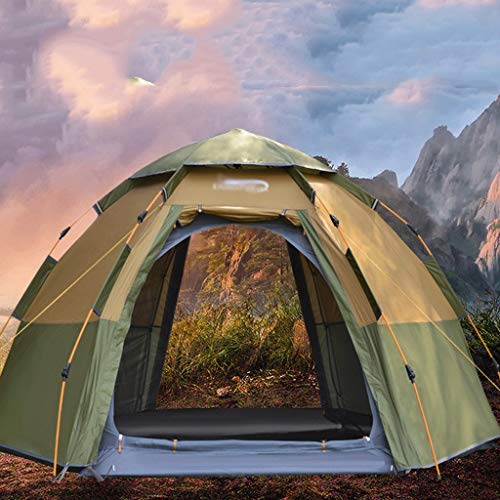 Carpa automática redonda para camping 3-4 personas miniatura 3