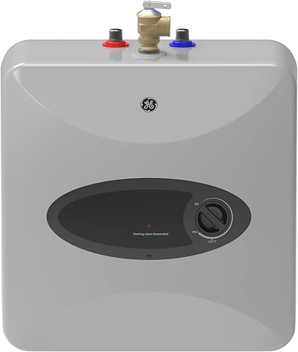 Miniatura 8 de GE Appliances - Calentador de agua versátil de 2.5 galones, mini tanque con termostato ajustable, se instala fácilmente debajo del fregadero, 120 V