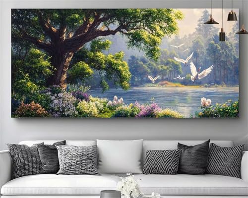 Kit complet diamond painting enfant et débutant tableau strass diamant 5D