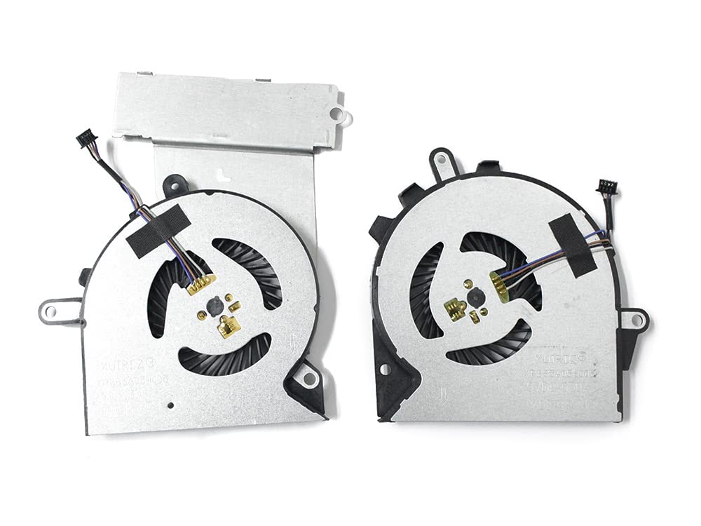 New CPU + GPU Cooling Fan Set for HP OMEN Gaming 17-an012dx 15-ce 15t-ce 15-ce011dx 15-ce015dx 15-ce018dx 15-ce019dx 15-ce198wm 15-ce199nr 15t-ce000 15t-ce100 TPN-Q194 929455-001 929456-001