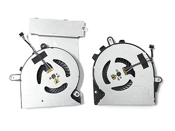 NEW CPU + GPU Cooling Fan Set for HP OMEN Gaming 17-an012dx 15-ce 15t-ce 15-ce011dx 15-ce015dx 15-ce018dx 15-ce019dx 15-ce198wm 15-ce199nr 15t-ce000 15t-ce100 TPN-Q194 929455-001 929456-001