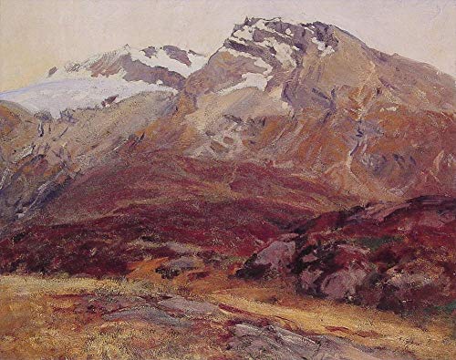 Peinture Mont Blanc sur toile pour creer une ambiance chalet alpin cosy