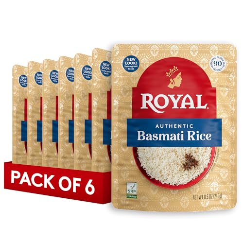 Comparison: How To Best Microwave Rice 9 Royal Basmati Rice - Ready to Heat Basmati Rice - (6 Pack) 8.5 oz Microwaveable Pouch