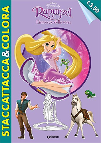 L'intreccio della torre. Rapunzel. Staccattacca e colora. Con adesivi. Ediz. illustrata L'intreccio della torre. Rapunzel. Staccattacca e colora. Con adesivi. Ediz. illustrata