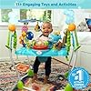 Bright Starts Disney Baby Finding Nemo Sea of Activities Baby Activity Center Jumper with Interactive Toys, Lights, Songs & Sounds, 6-12 Months (Blue) #3