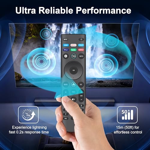 Image of 2 Pack for VIZIO Smart TV Remote Replacement XRT140 XRT136 XRT260 XRT270