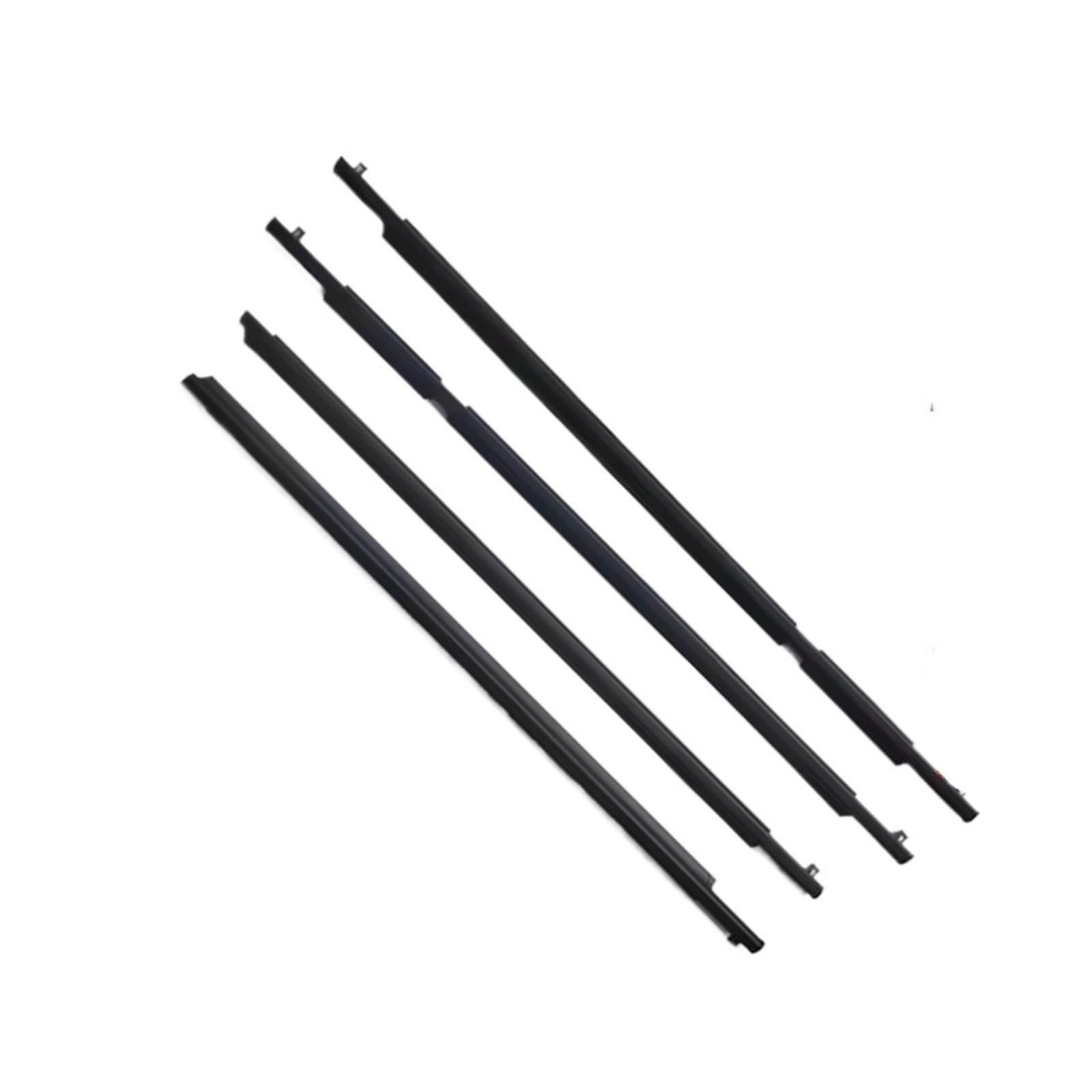 for Probox 2002-2014 Weatherstrip Glass Window Molding Trim Seal Belt Black 68160-52071 68210-52071 Car Window Seals