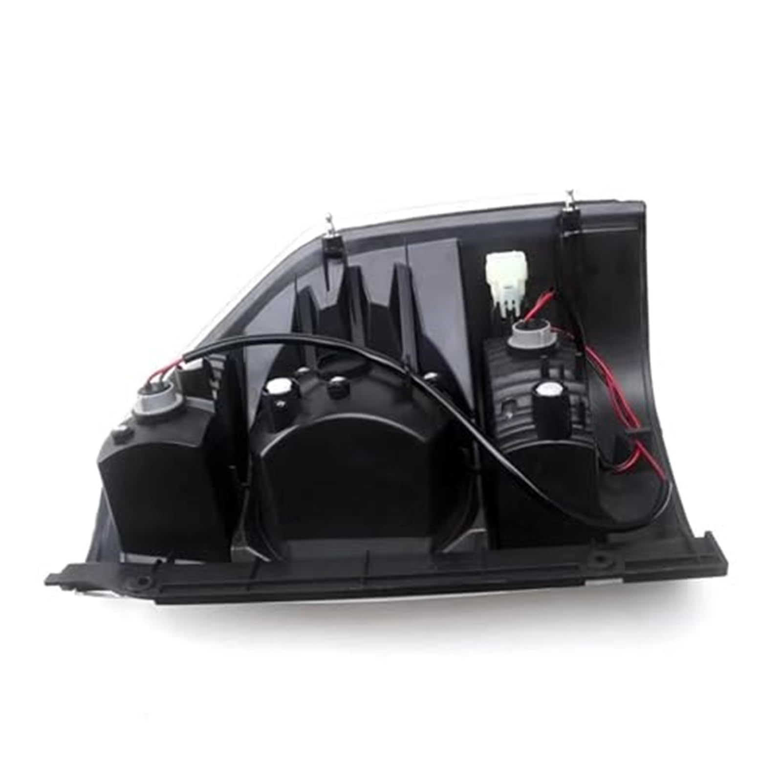 Dla Mitsubishi, dla Pahro, dla Montero V73 2003 2004 2005 2006 tylny kierunkowskaz hamulca reflektor przeciwmgielny akcesoria samochodowe Lampka kontrolna lusterka(BLACK Right)