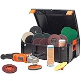 Walter Surface Technologies 30A267 Big Buff III Model 6265 Variable Speed Circular Finishing Tool Starter Kit