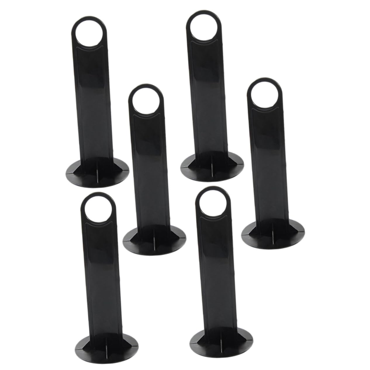 BESTonZON 2sets Soccer Cone Holder Durable Cone Marker Tray Racks for Training Portable Display for Football Agility Drills Outdoor Activities 6pcs*2