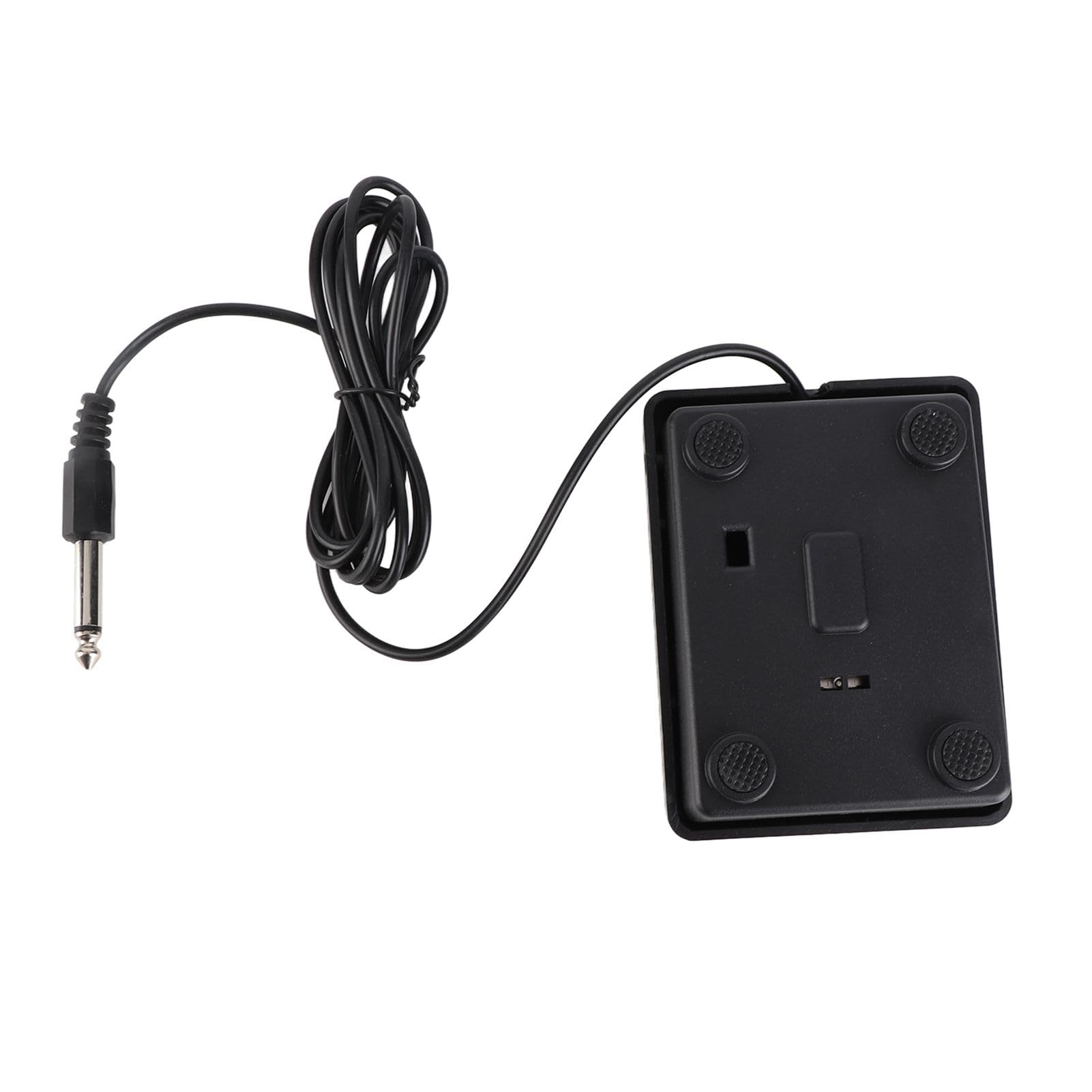 Universal Single Pedal, Silent Design, ABS Material, for Electronic Keyboard, Hand Rolled Piano, Electronic Drums (6.35mm)